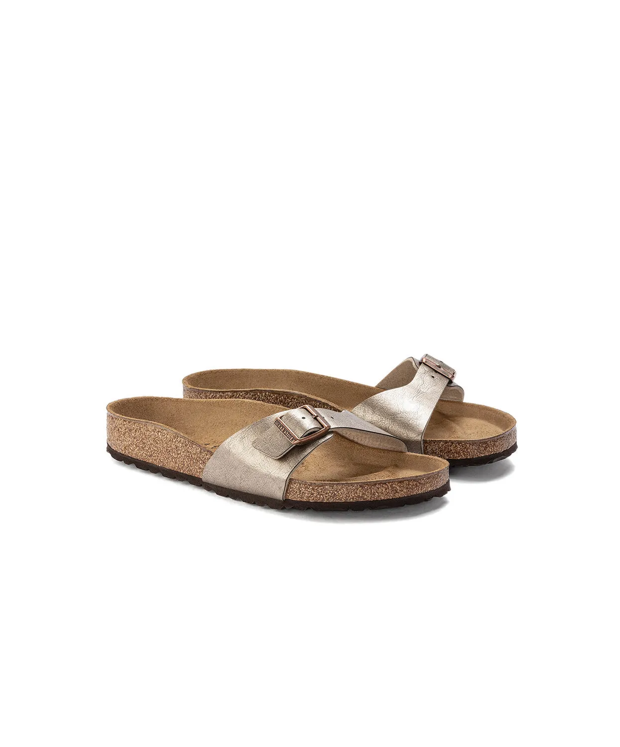 Birkenstock Madrid Birko-Flor Graceful Taupe Sandals