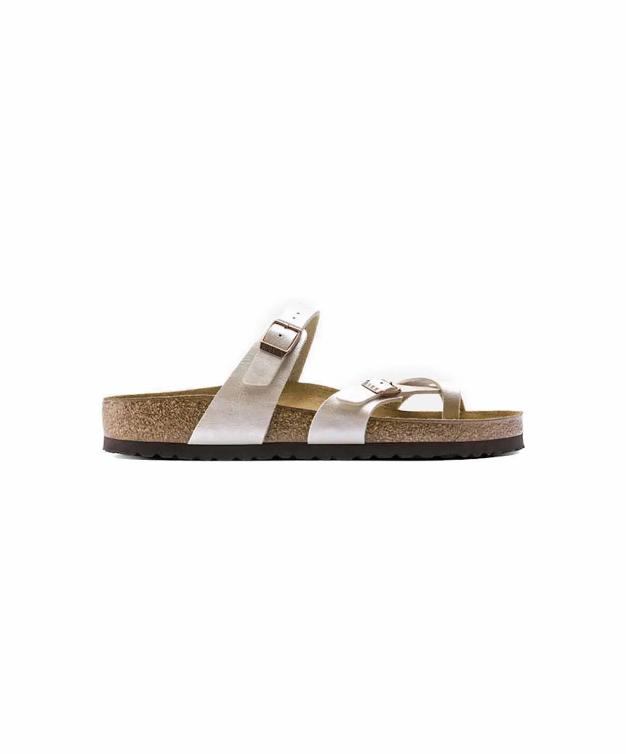 Birkenstock Mayari Birko-Flor Graceful Pearl White Sandals