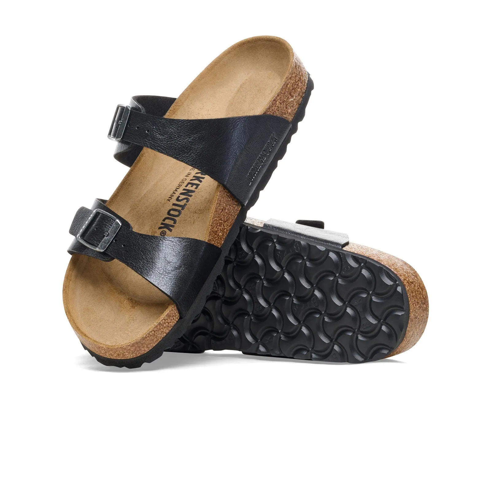 Birkenstock Sydney Slide Sandal (Women) - Graceful Licorice Birko-Flor