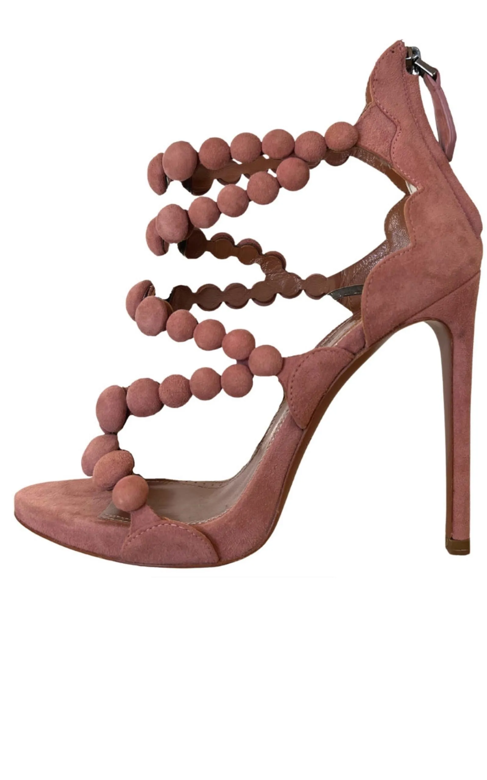 Bombe Suede High Heel Sandals