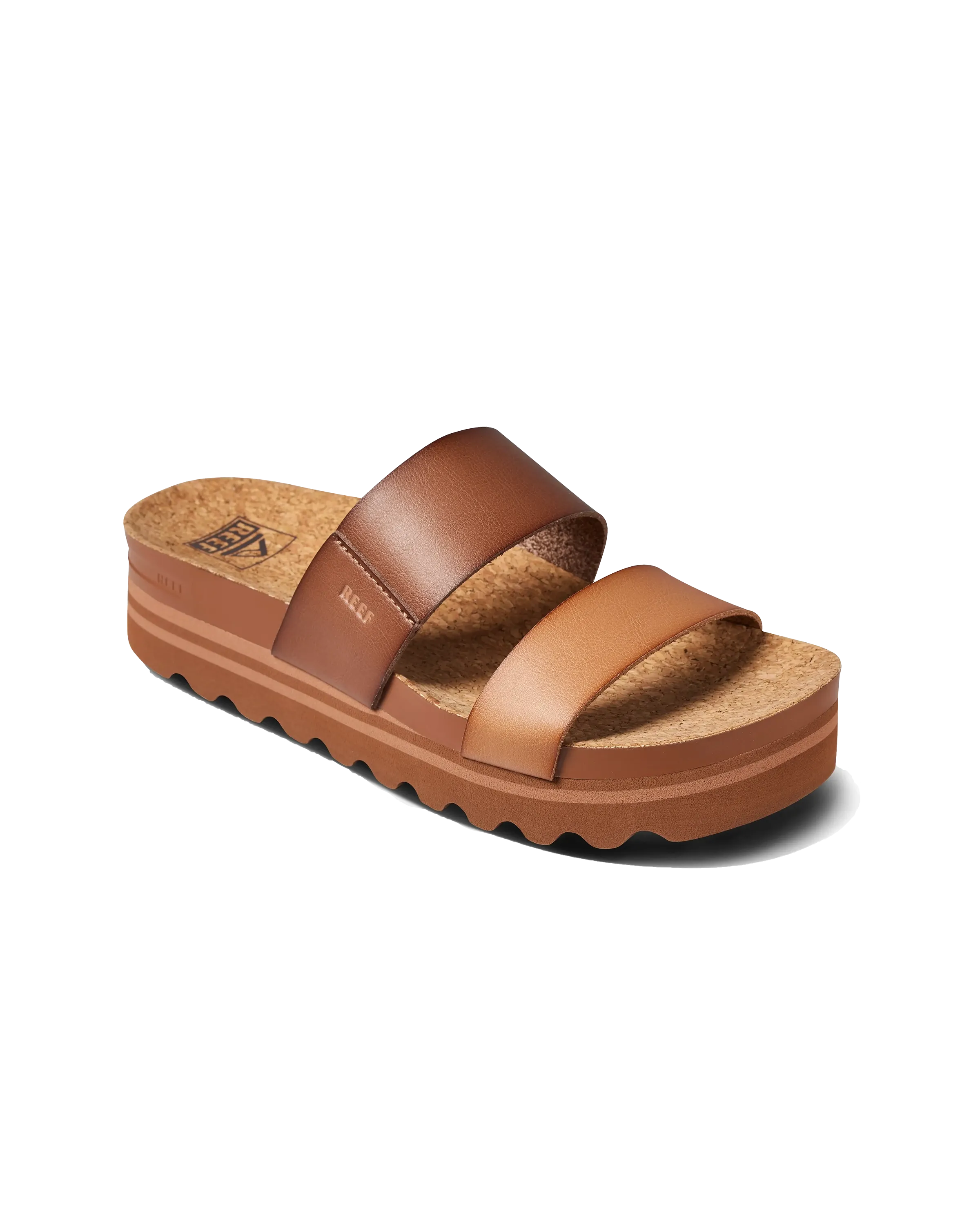 Cushion Vista Hi Sandal in Espresso