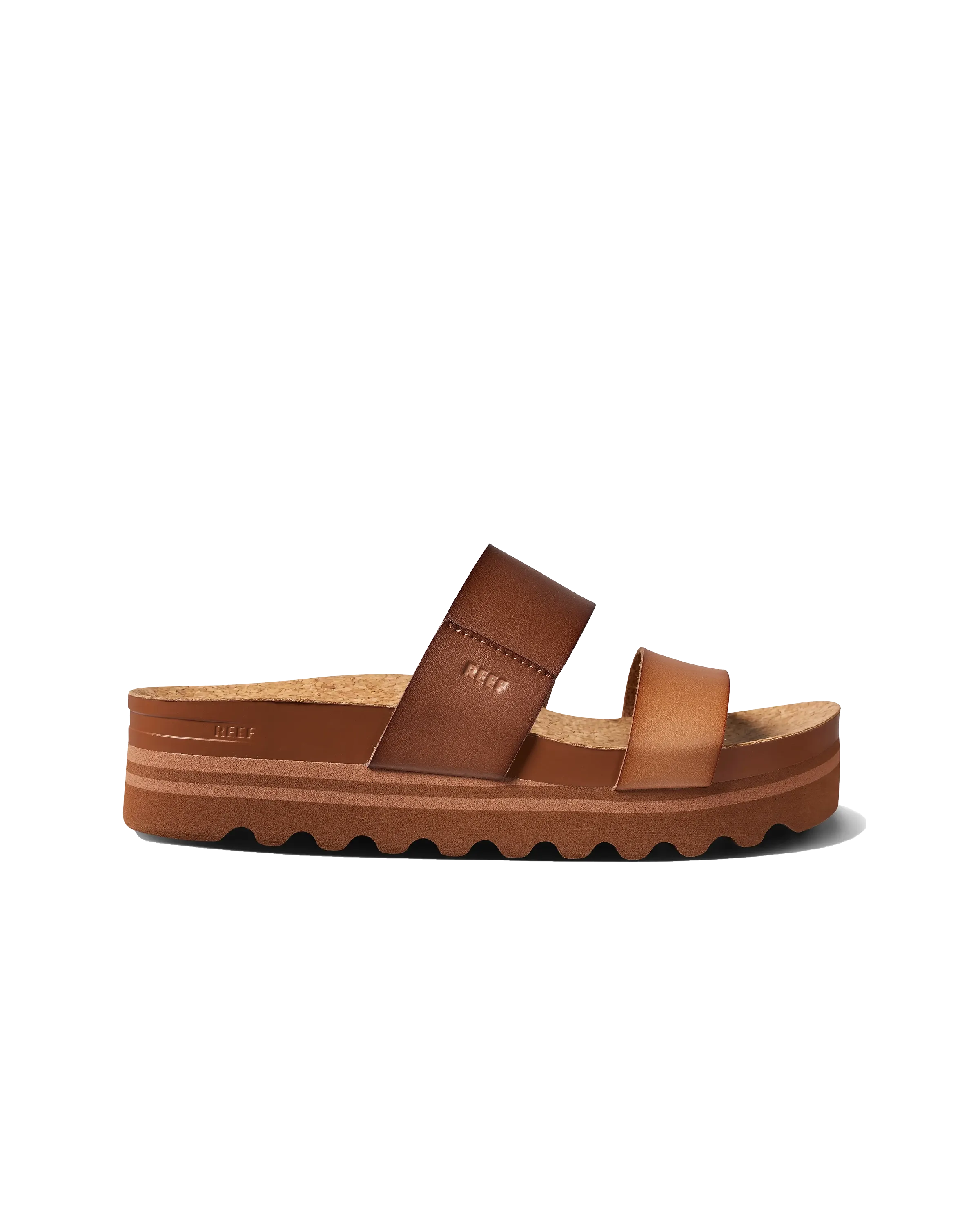 Cushion Vista Hi Sandal in Espresso