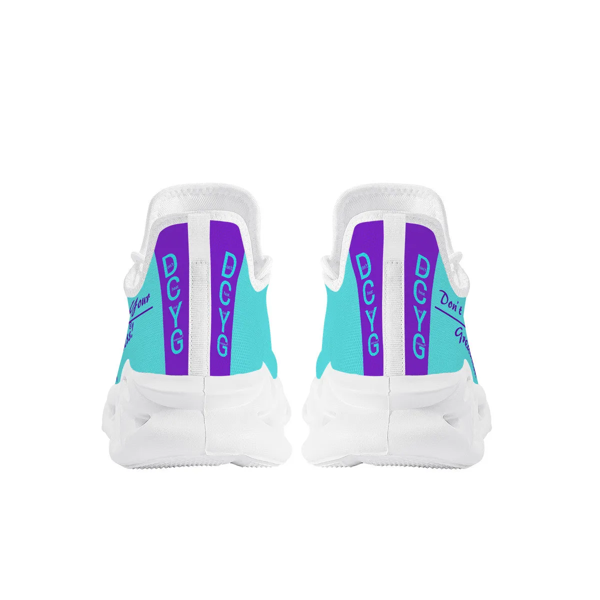 DCYG Purple & Turquois 2nd Edition B Flex Control Sneaker - White