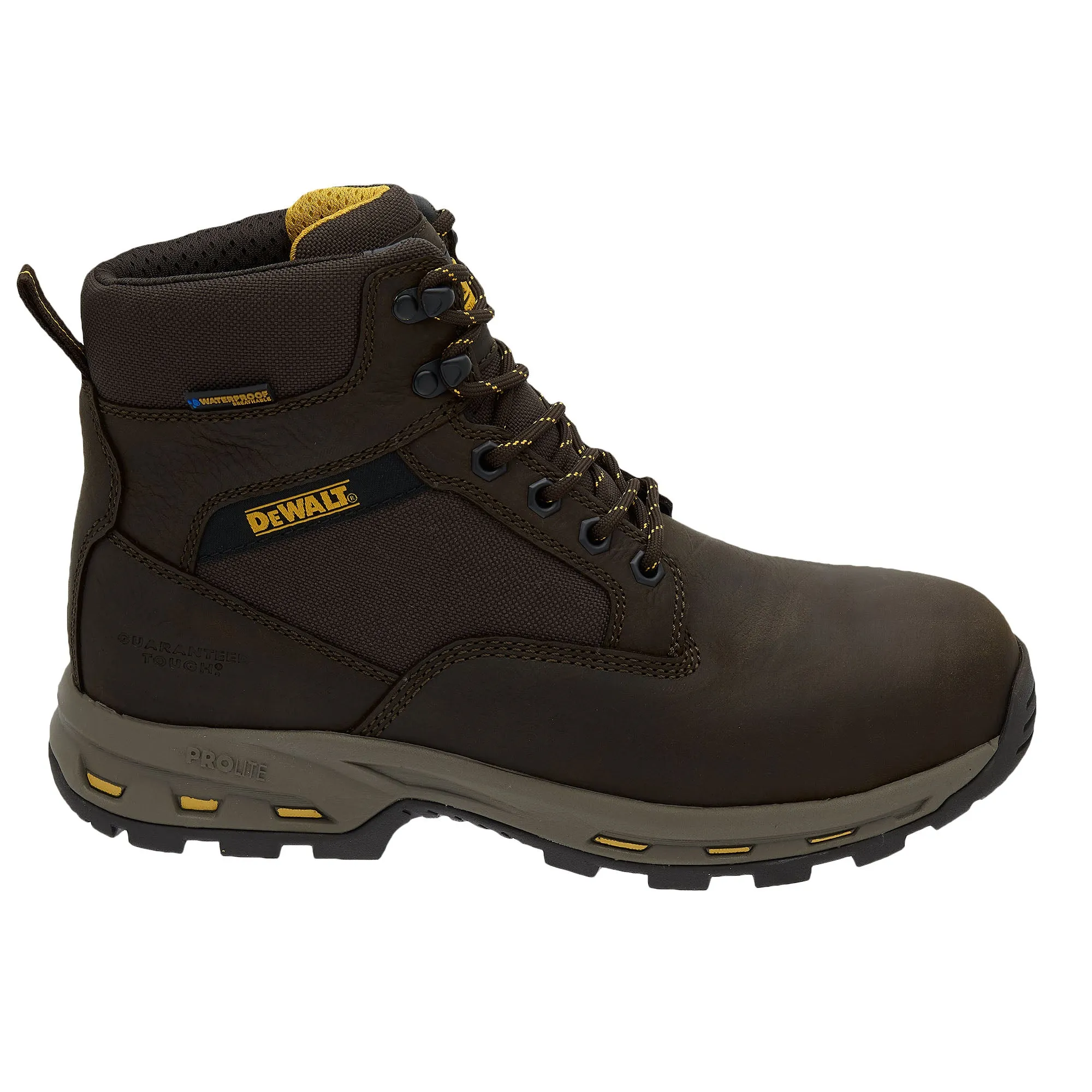 DEWALT Halogen Lite Men's Leather, Steel Safety Toe Work Boot