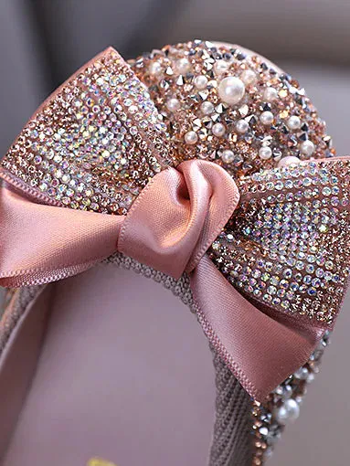 Glitter Bow Shoes