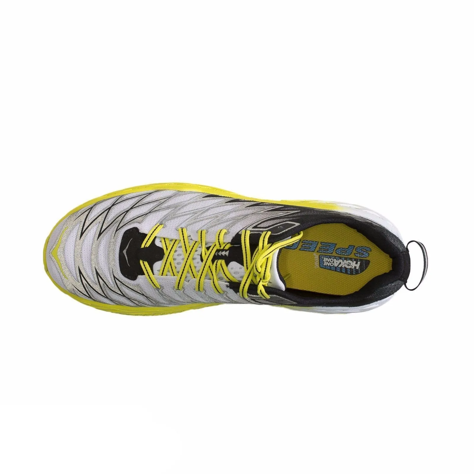 Hoka Clayton 2 Black / White / Citrus Running Shoes