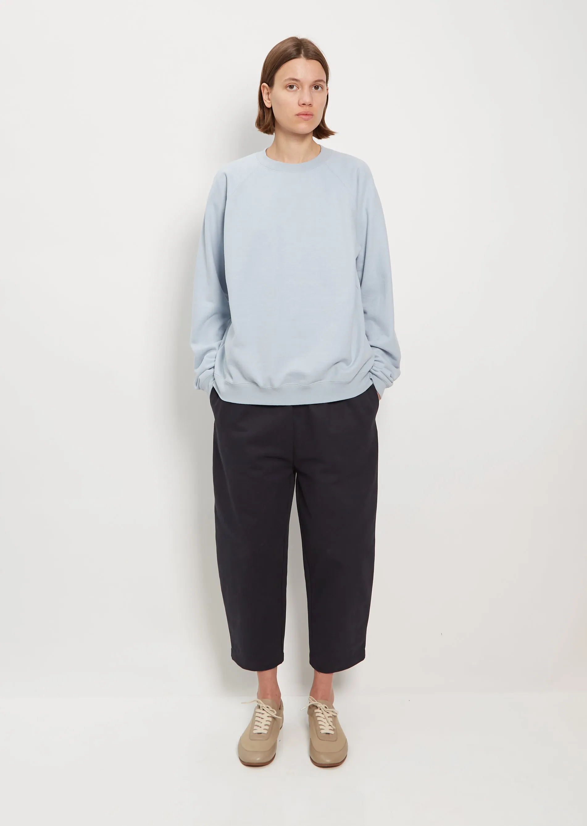 Ivy Sweatshirt — Baby Blue