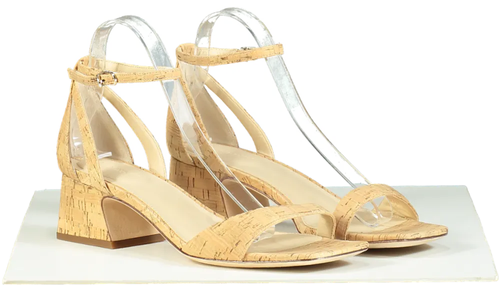 J.McLaughlin Beige Cork Sandals UK 10 EU 43