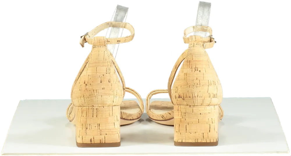 J.McLaughlin Beige Cork Sandals UK 10 EU 43