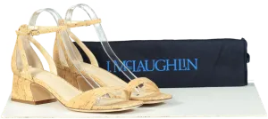 J.McLaughlin Beige Cork Sandals UK 10 EU 43