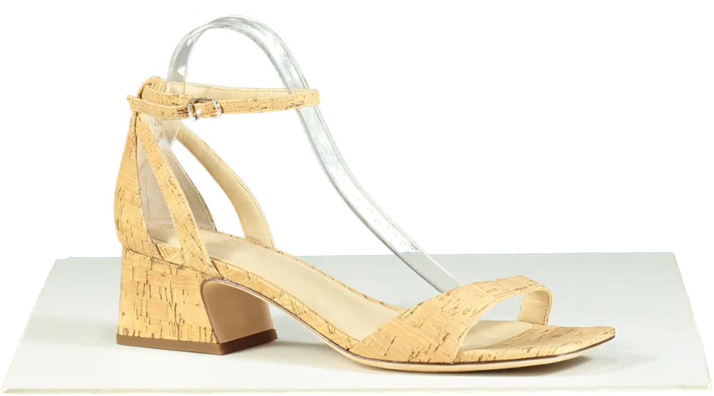 J.McLaughlin Beige Cork Sandals UK 10 EU 43