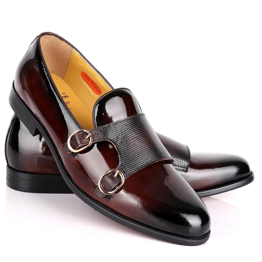 John Mendon Daytonaline Monk straps Leather  Designed