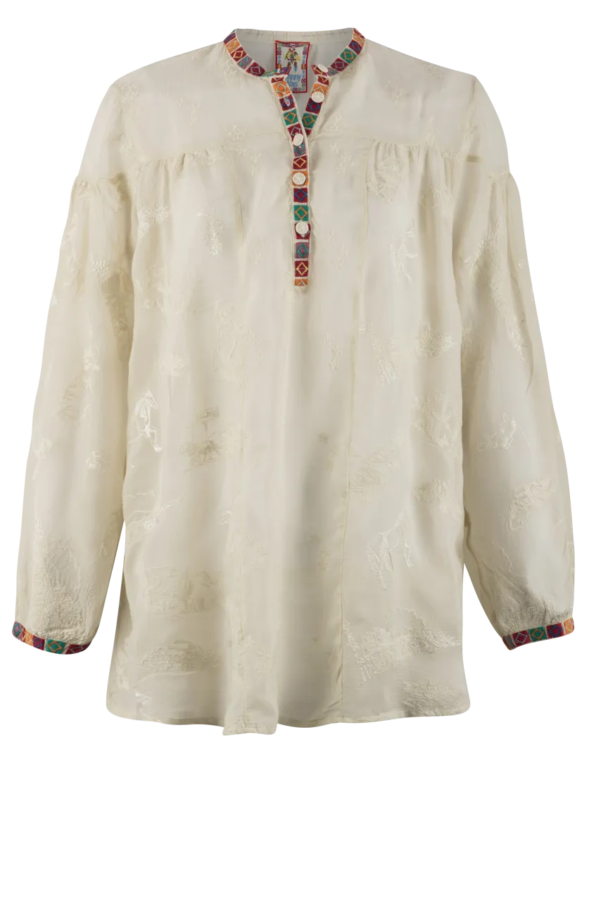 Johnny Was Santa Fe Tunic Top