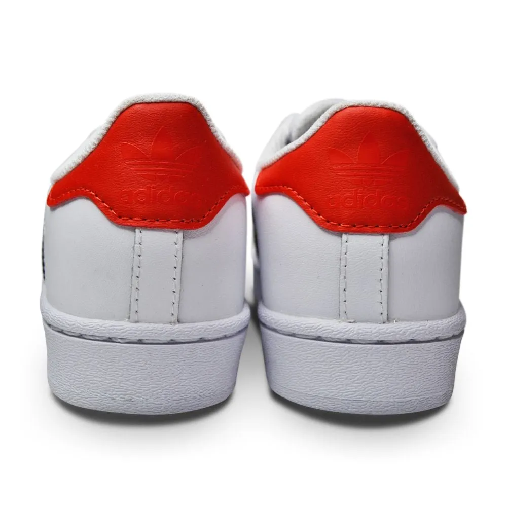 Kids Adidas Superstar C - FY4062 - White White Hirere