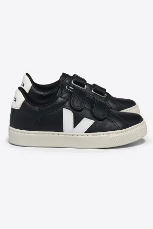 Kids Shoes Veja Esplar - Black White