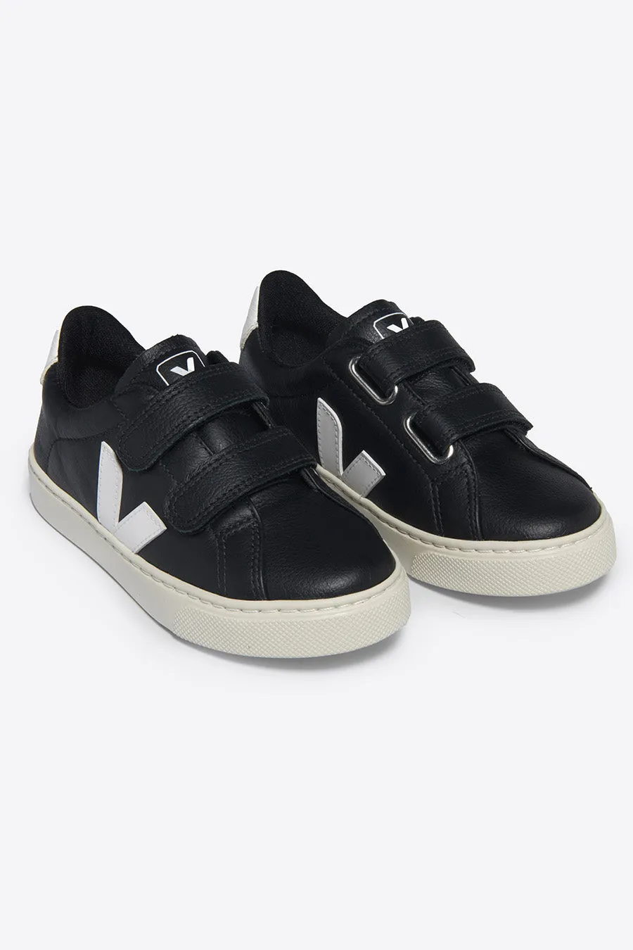 Kids Shoes Veja Esplar - Black White