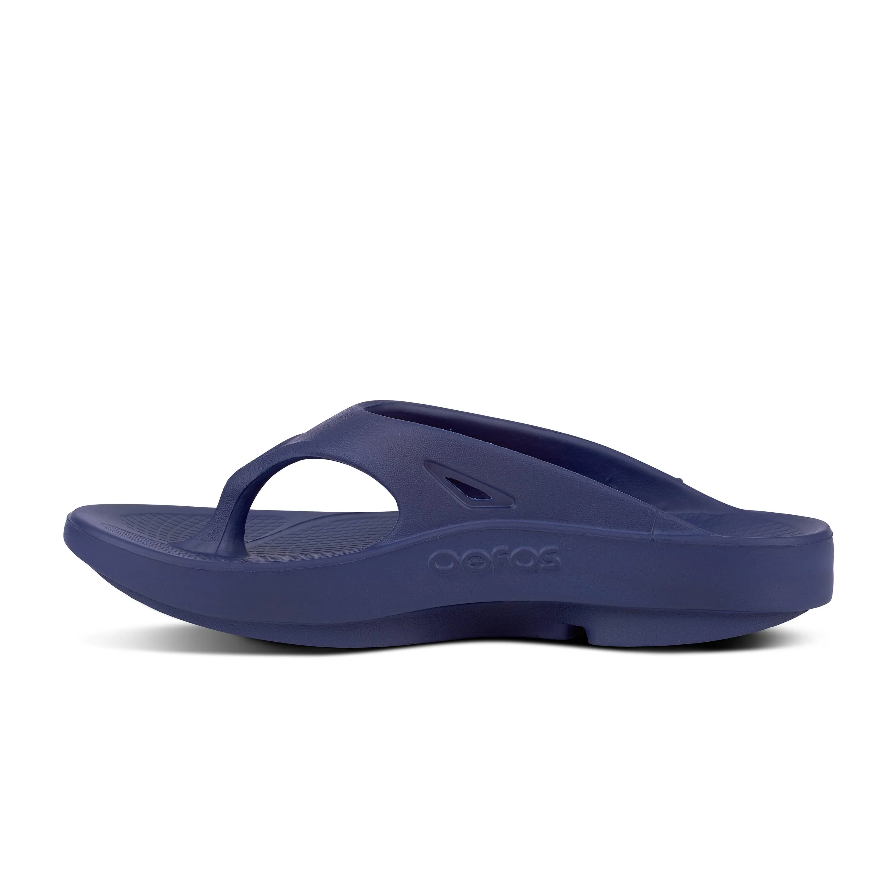 Men's Oofos OOriginal Thong Color: Navy