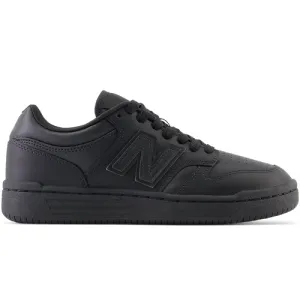 NEW BALANCE KID'S 480 TRIPLE BLACK SNEAKER SHOE