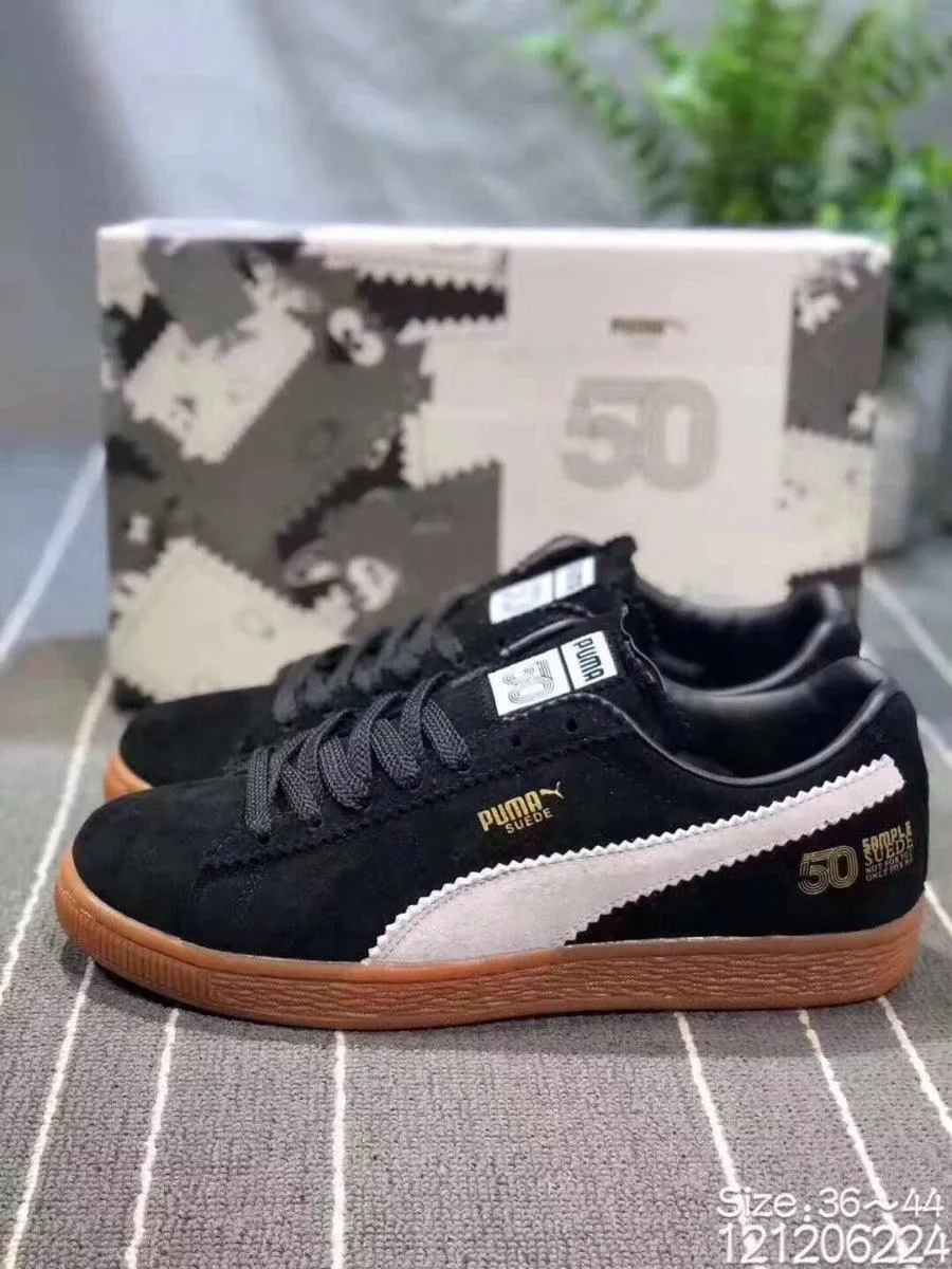 Puma x Michael Lau Suede Classic Black and White