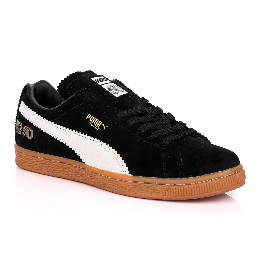 Puma x Michael Lau Suede Classic Black and White