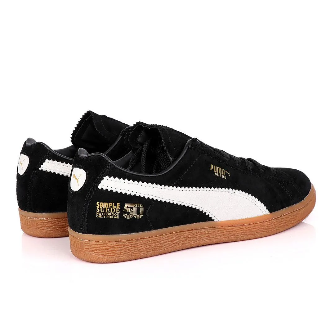 Puma x Michael Lau Suede Classic Black and White