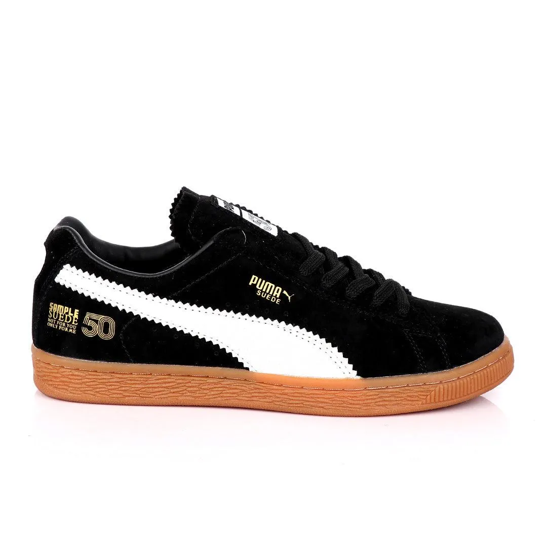 Puma x Michael Lau Suede Classic Black and White