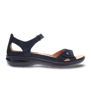 Revere Portofino Backstrap Sandal (Women) - Navy Lizard