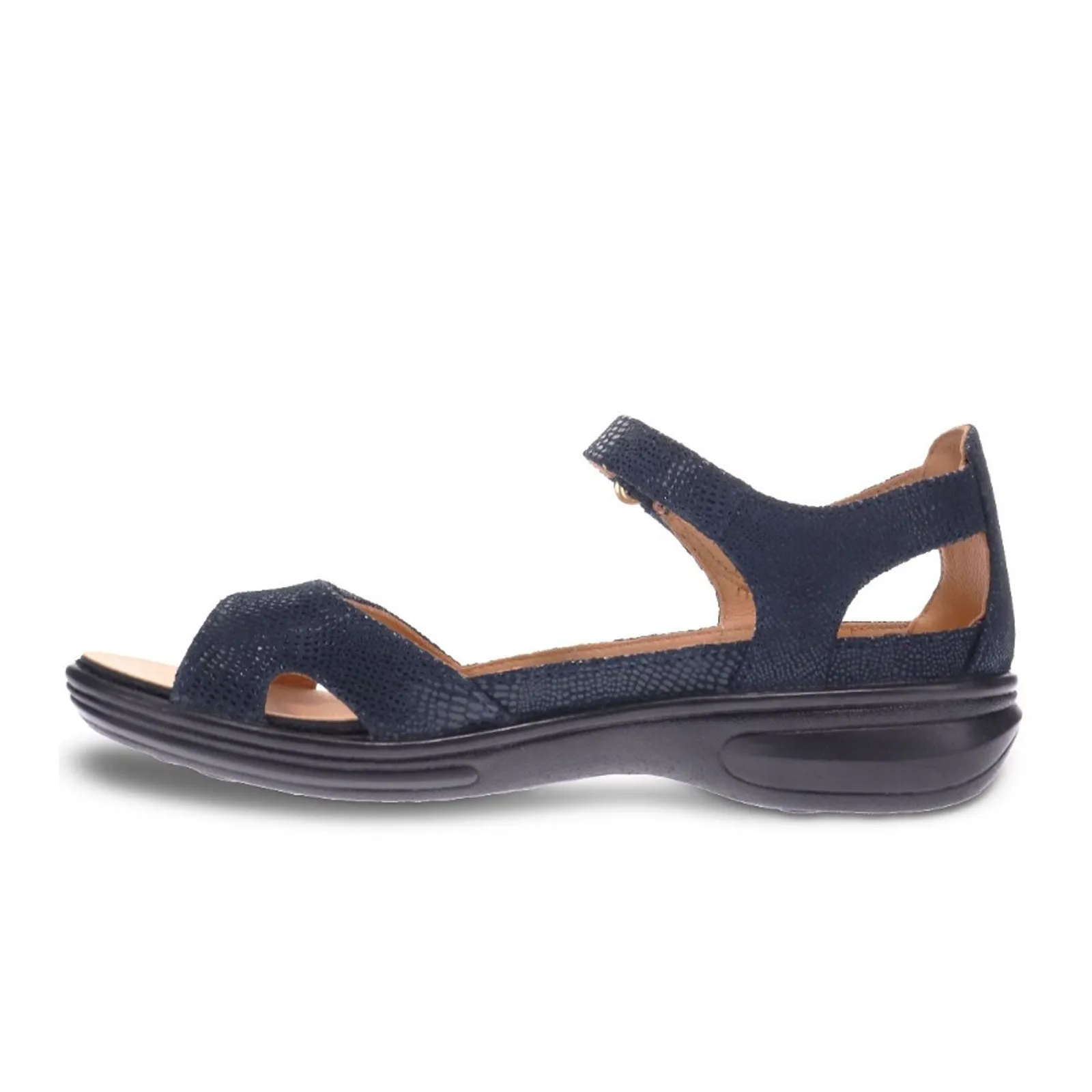 Revere Portofino Backstrap Sandal (Women) - Navy Lizard