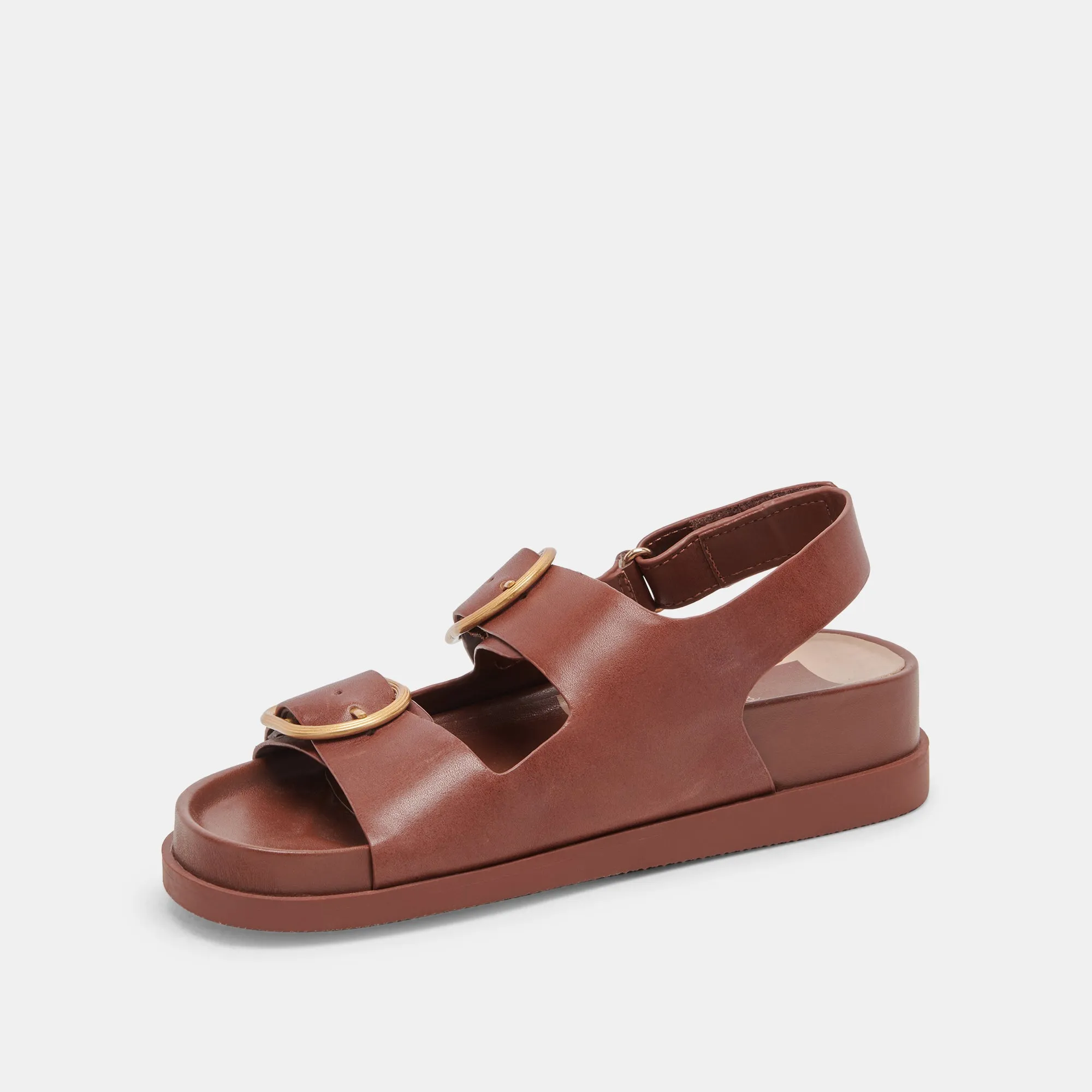 STARLA SANDALS BROWN LEATHER