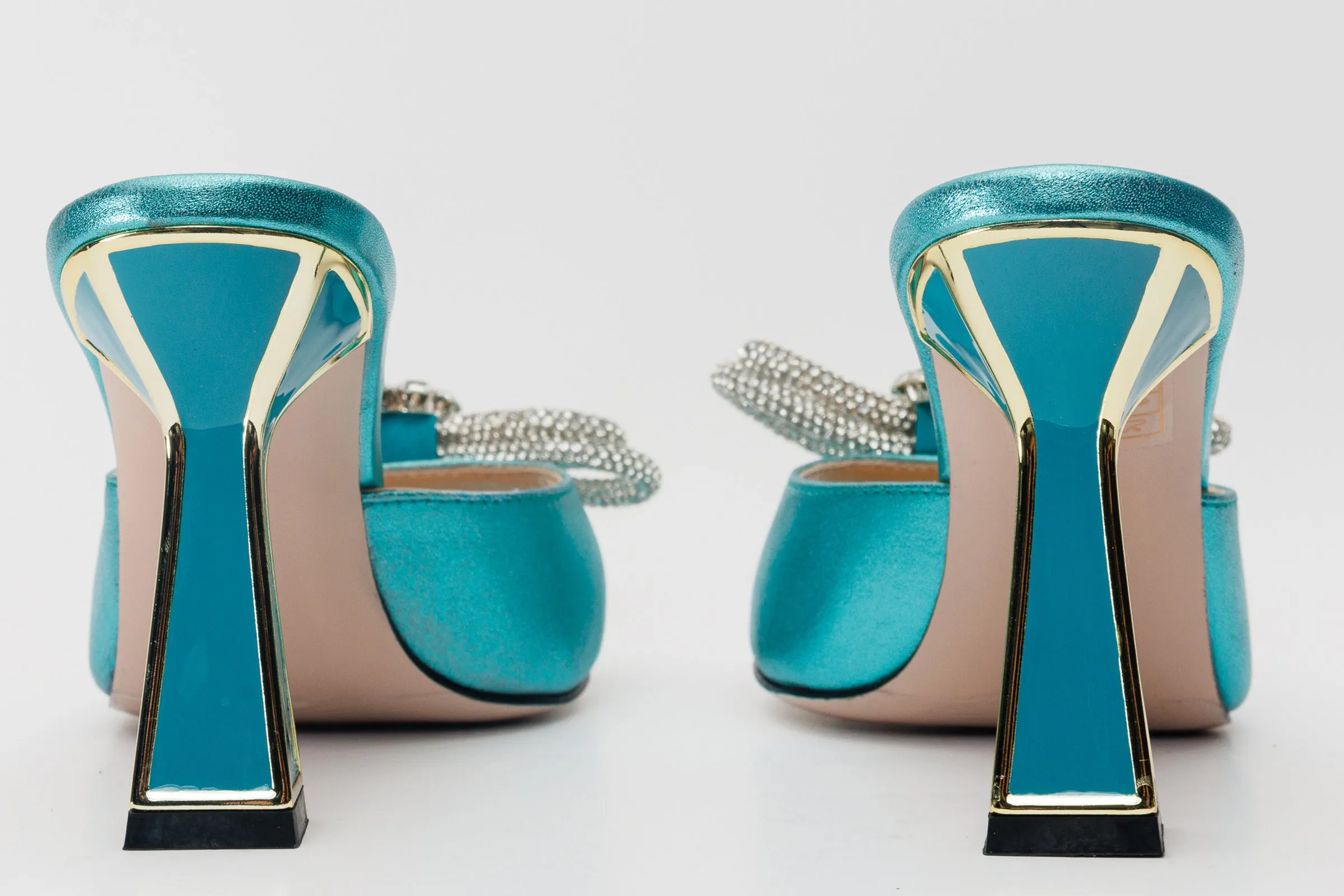 The Jiffy Turquoise Leather Women Sandal