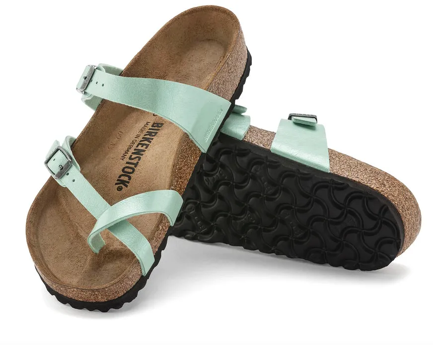 WOMEN'S BIRKENSTOCK MAYARI BIRKO-FLOR | GRACEFUL MATCHA