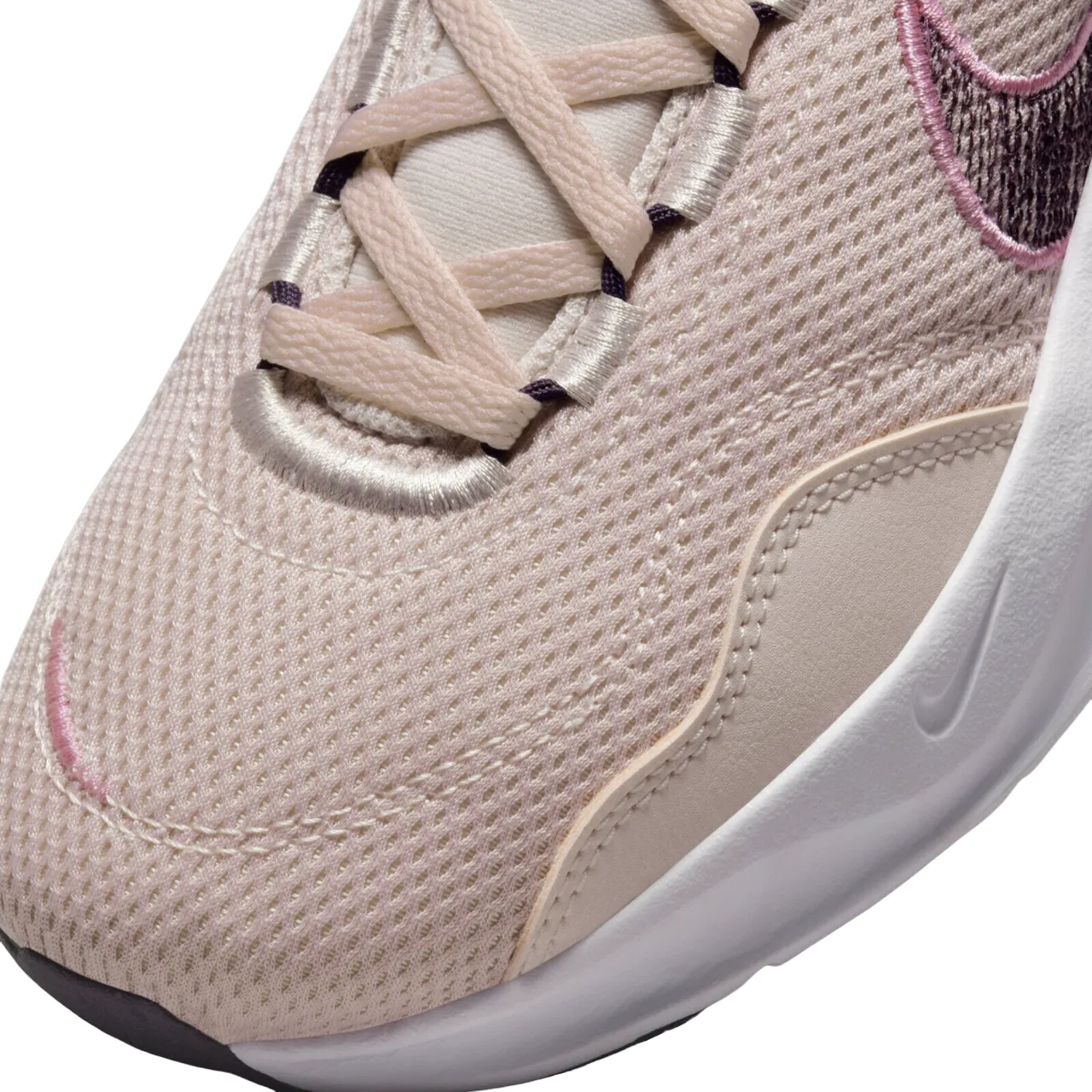 Womens Nike Legend Essential 3 Next Nature Rose/ White Workout Training Shoes