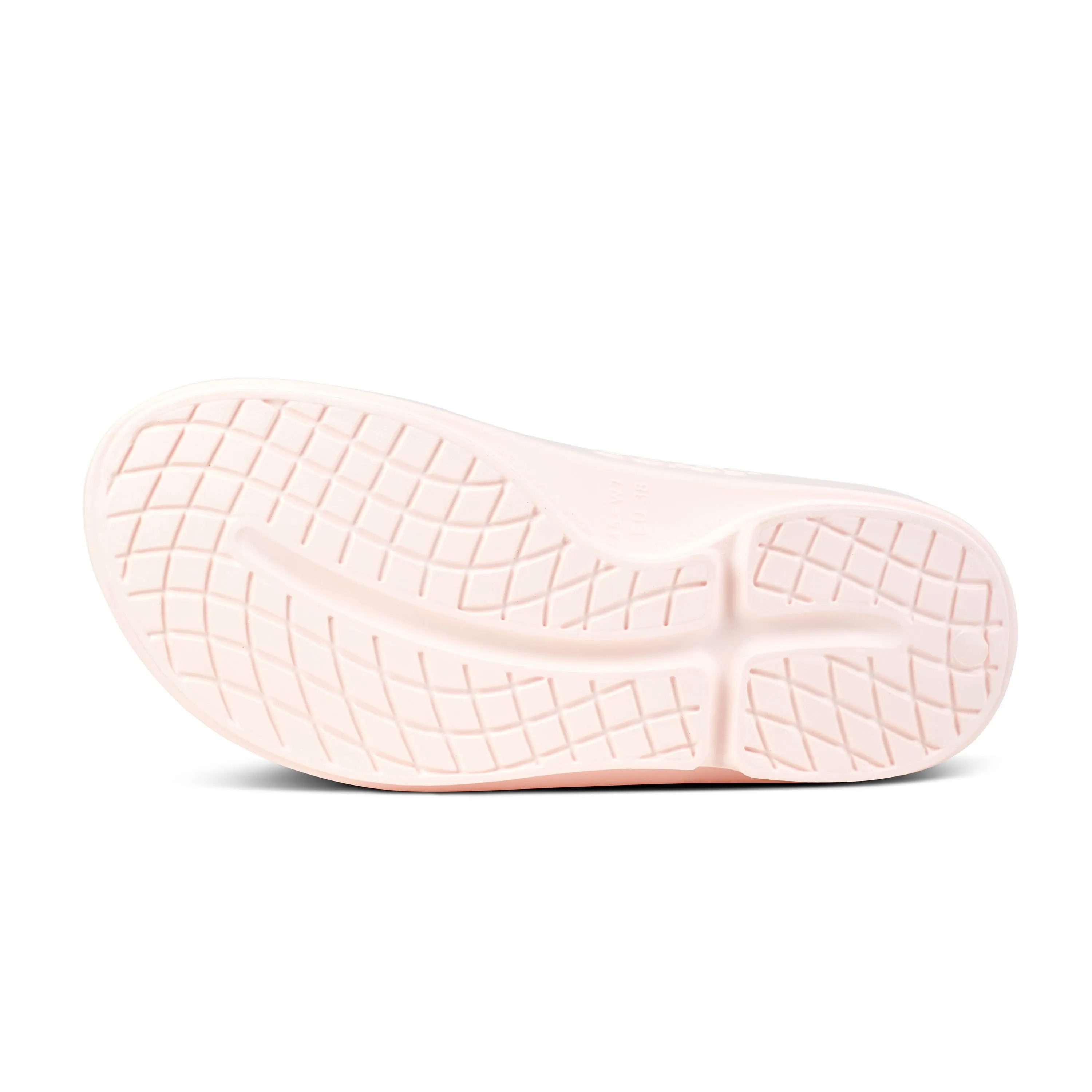 Women's Oofos OOahh Slide Sandal Color: Blush